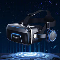 alt="Front view of G04EA VR glasses showing sleek design