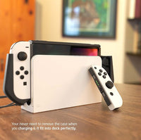 Game console protective cover with anti-slip grip