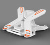 Folding Laptop Stand folded compactly for travel