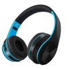 Front view of HiFi Bluetooth stereo headset with padded ear cups