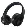 Front view of HiFi Bluetooth stereo headset with padded ear cups